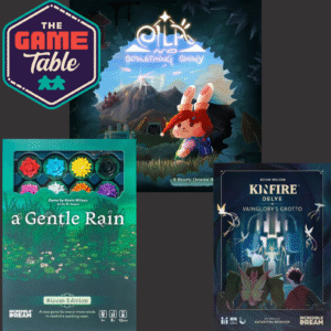 Eila & Something Shiny, A Gentle Rain, and Kinfire Delve: Vainglory's Grotto - Two-Top Table Reviews